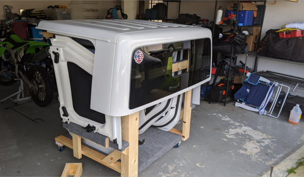 Jeep Hard Top Storage