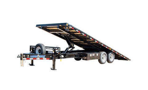 Tilt and Load Trailer for 16 ft. ATV  storage shed delivery